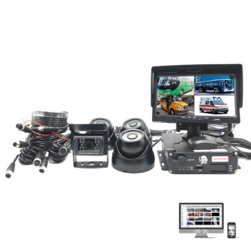 4Channel 1080P AHD MDVR with Sony Chip for School Buses