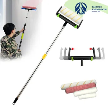 Durable Multi-Roller System for Smooth Wall Painting