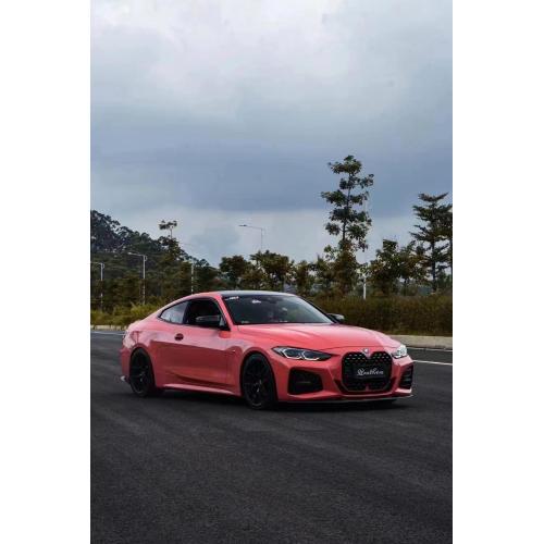 piglet pink high gloss automotive vinyl film