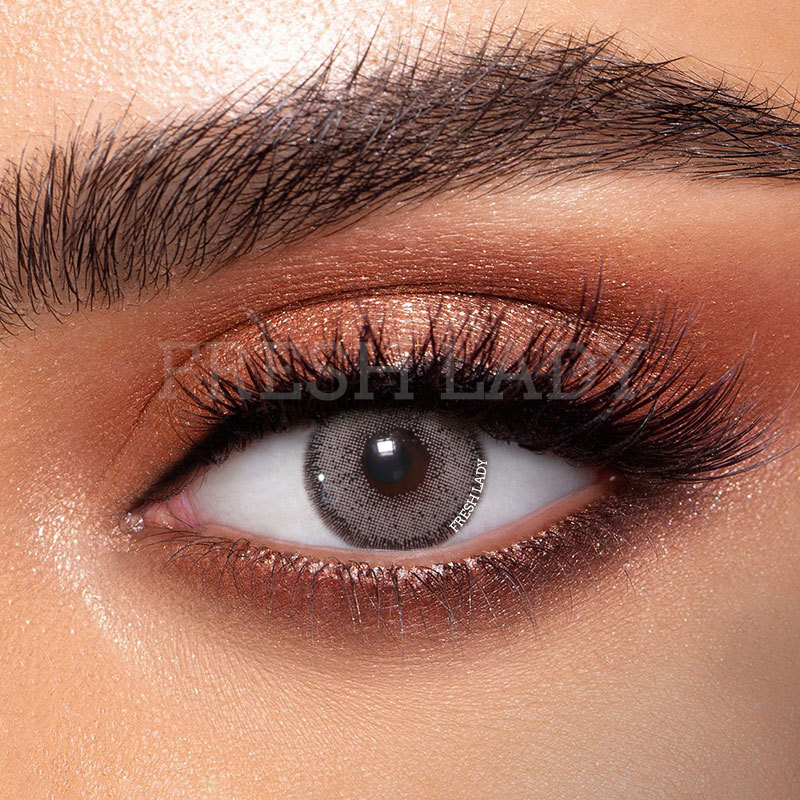 Top Selling 10 Colors Fresh Lady Private Label Natural Lenses Cosmetic Wholesale Color Contacts