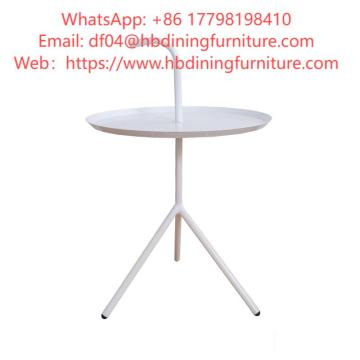 Dining Furniture Metal Coffee Side Table Nordic Modern Style Round Table Living Room Bedroom Leisure Coffee Table