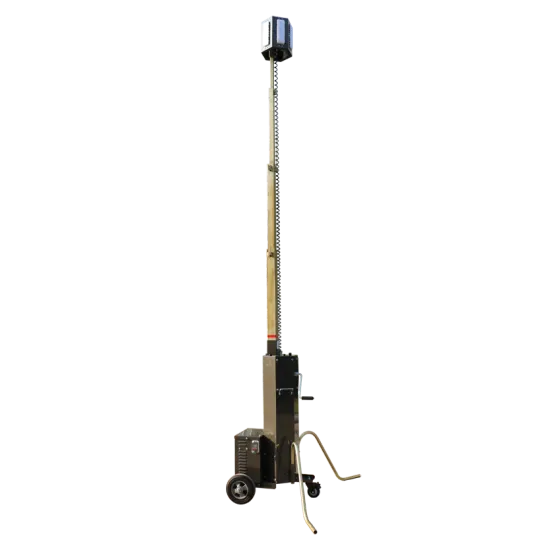 vertical retractable light tower
