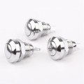 Push button Switch 8mm Momentary Metal Stainless Steel 1NO 3-220v waterproof Push-button switches