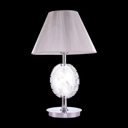 String shade modern crystal table lamp