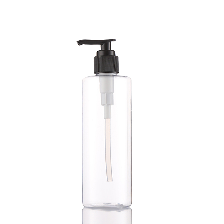 180ml 200ml 250ml 300ml flat pet dishwashing lotion soap pump liquid pet bottles containers