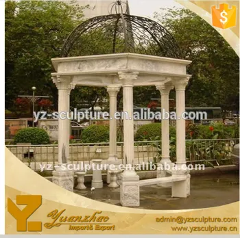 Garden Natural Stone marble Gazebo