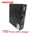 100 portas usina de energia USB