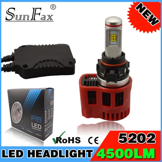New generation! P6 90W 9000LM led car auto headlight 5202, led headlight kit