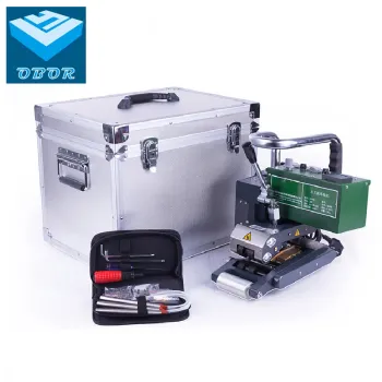 110V/220V Plastic Hot Air Extrusion Welder GW600 for HDPE Geomembrane Repair