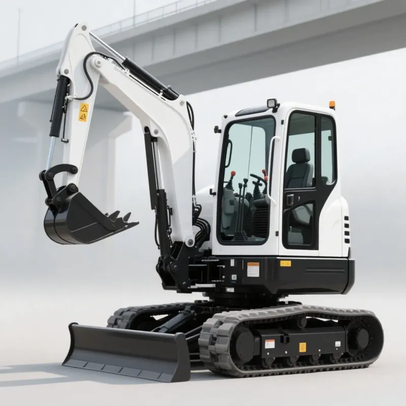 Hot Sale Mini Crawler Excavator for Farm Land Clearing
