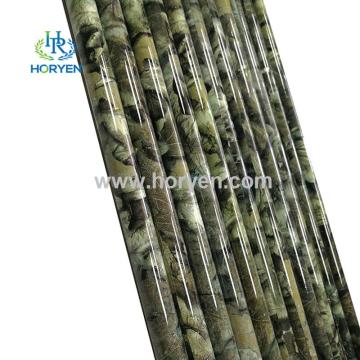 Custom farbig Wassertransfer bemaler Kohlefaserpol