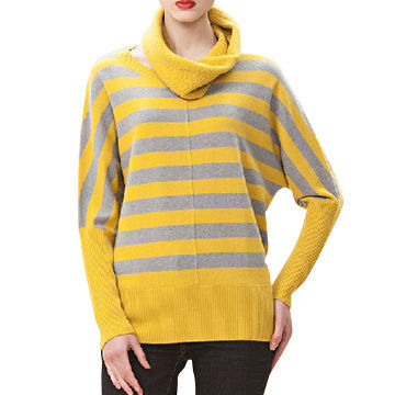 Women's cashmere style pullovers, made of 100% wool