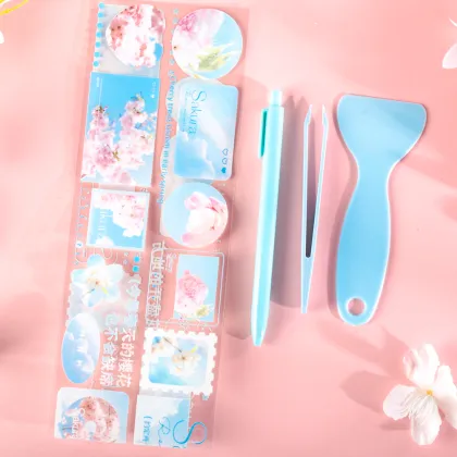 Wholesale Sakura Collection PET Waterproof Washi Tape Set - Joytop 000389