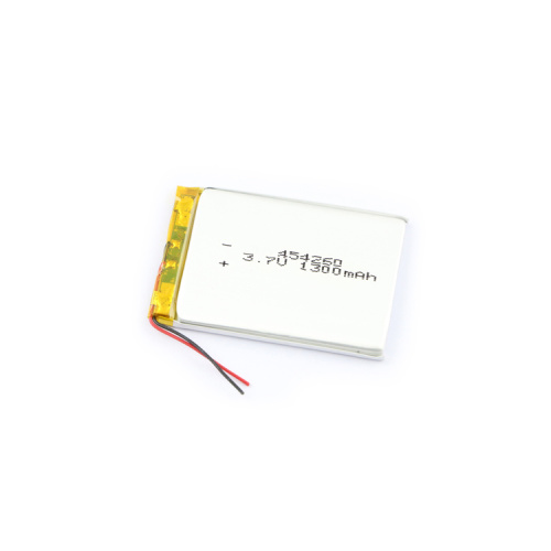 3.7V 1300mAh 454260 rechargeable li-ion battery