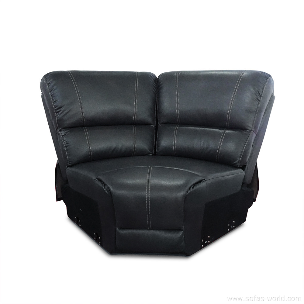 Best Selling Leather Recliner U Shape Sofa Furniture