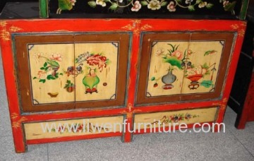 Antique Mongolia Cupboards 