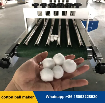 Cotton Thread Ball Processing Machine - 15kg/h Cotton Ball Dispenser
