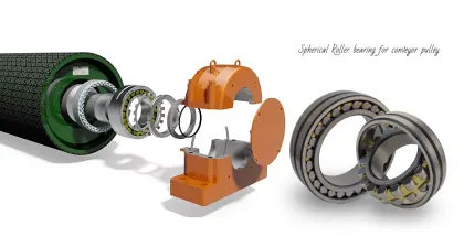 Coal Mining Conveyor Pulley Equipment Components
