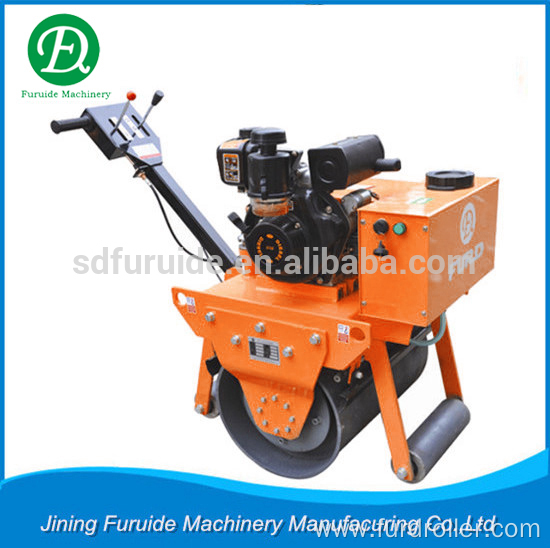 Hot sale single drum hand used asphalt rollers for sale (FYL-600C)