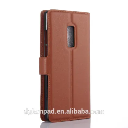 Fancy shockproof leather flip case cover for oneplus one