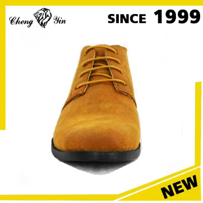 Hot Sale camel color Suede ODM Casual Boots For Men