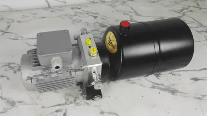 Hydraulic power unit for boarding axle