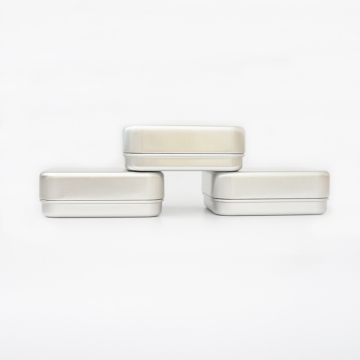 Wholesale Square Aluminum Jar Tin Box Soap Dish Metal Soap Box