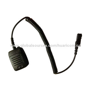Two-way Radio Speaker Microphone for DP2400, DP2600 with LED Light, IP57, Clear Sound Performance