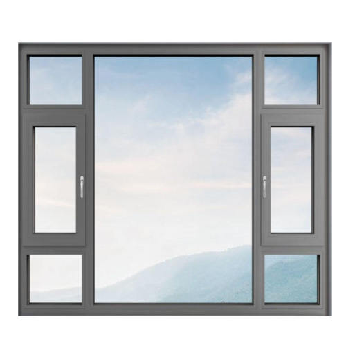 cheap casement window for home Aluminum tilt turn Casement Windows for Villa Supplier