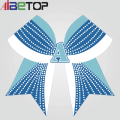 Glitter Rhinestone Cheer arcos de torcida por atacado