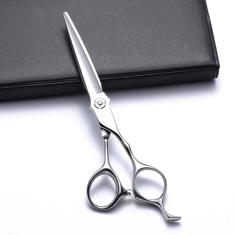 Custom Left Handed Hair Scissors Set Wholesale 6 Inch Professional Japan 440c Hair Scissors