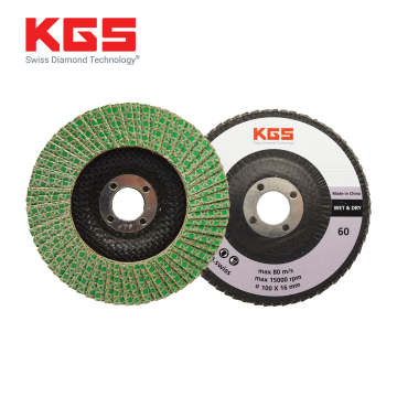 Diamond Flap Disc Grinding Wheel Cutting Wheel for Stone - 4''