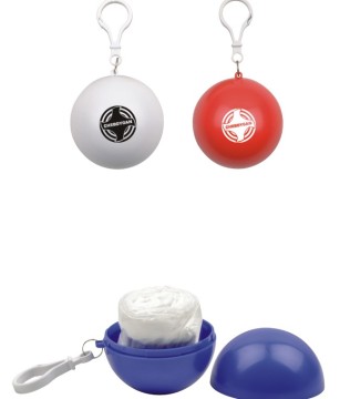 Promotional Rain Poncho Balls W/ Low MOQ 100pcs