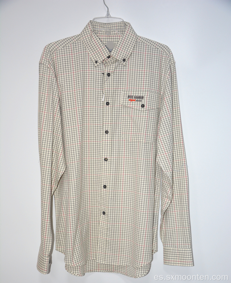 Camisa de franela otoño invierno para hombre