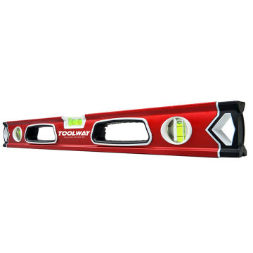 Professional 600mm Heavy Duty Spirit Level: Aluminum Cast Torpedo Box Level with Bubbles - Top Selling Choice