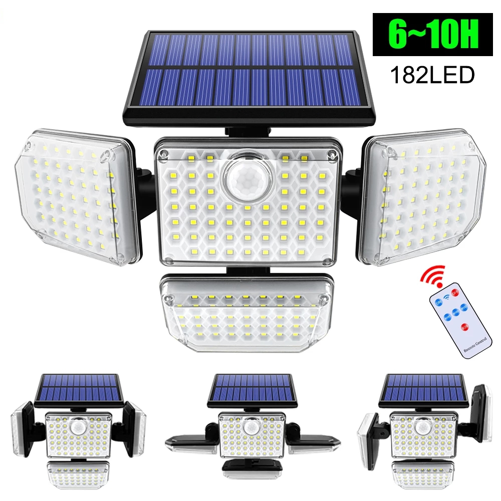 Solar Lights Outdoor 182/112 LED