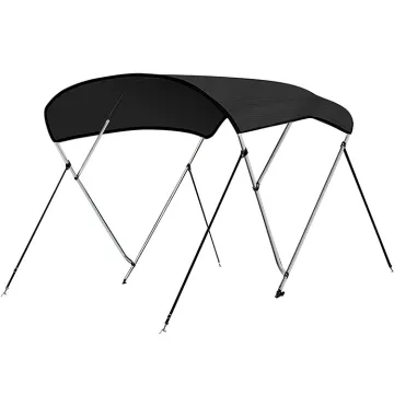 Inflatable Heavy Duty Boat Bimini Top Cover with Support Poles