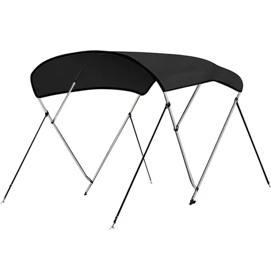 Inflatable Heavy Duty Boat Bimini Top Cover with Support Poles
