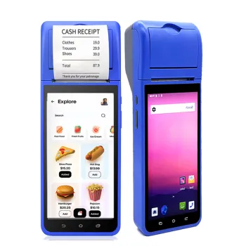 Android Terminal Mobile PDA with Printer and Scanner