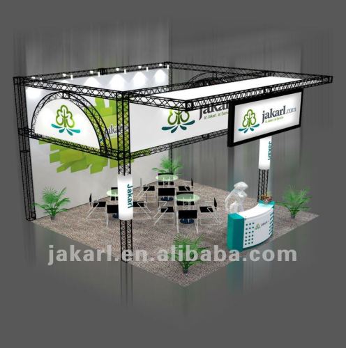 (6m*6m) fast assemble portable exhibition booth