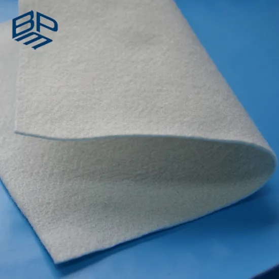 Polyester Staple Fiber Nonwoven Geotextile Fabric Cloth