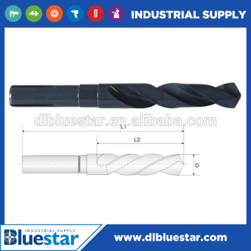 Tools Drill Bits/Full HSS M2 Morse Taper Shank Full Ground Twist Drill Bits /1/2"Reduced Shank Twist Drill