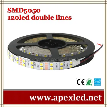 led indoor lighting strip with 120LEDs of smd 5050 super bright