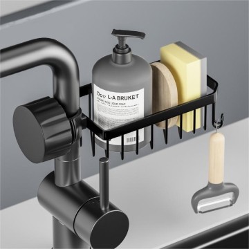 Dapur stainless steel berkualitas tinggi dan rak organizer rak penyimpanan kamar mandi