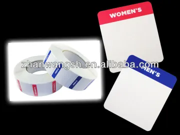 self-adhesive coated art paper labels