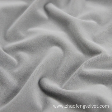 Crushed Velvet Silver Color 5 -The Fabric Mill