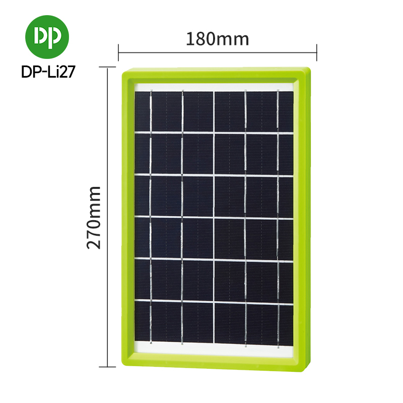 Portable Mini Solar Panel Emergency Power 6 Watt