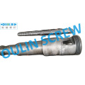 Cincinnati Cmt68 Twin Conical Screw and Barrel for PVC Extrusion, Cmt68/143 Screw Barrel