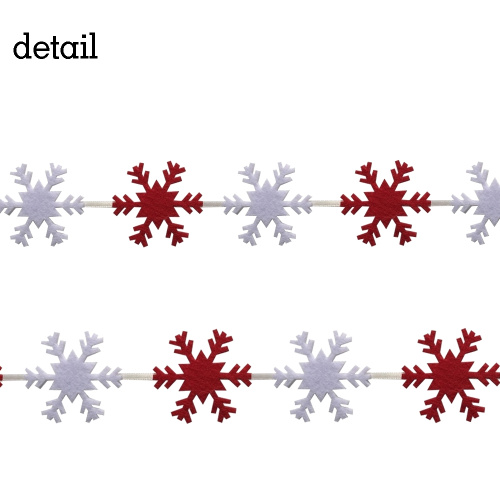 Bannière de Bruant motif Noël flocon de neige