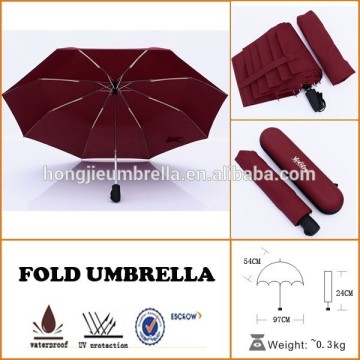 Plum purple fold golf umbrella leisure ways outdoor sun/rain umbrella